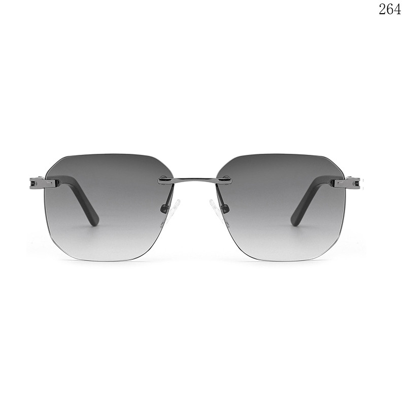 Dachuan Optical S25610 China Supplier Hot popular Rimless Sunglasses with New Design (2)