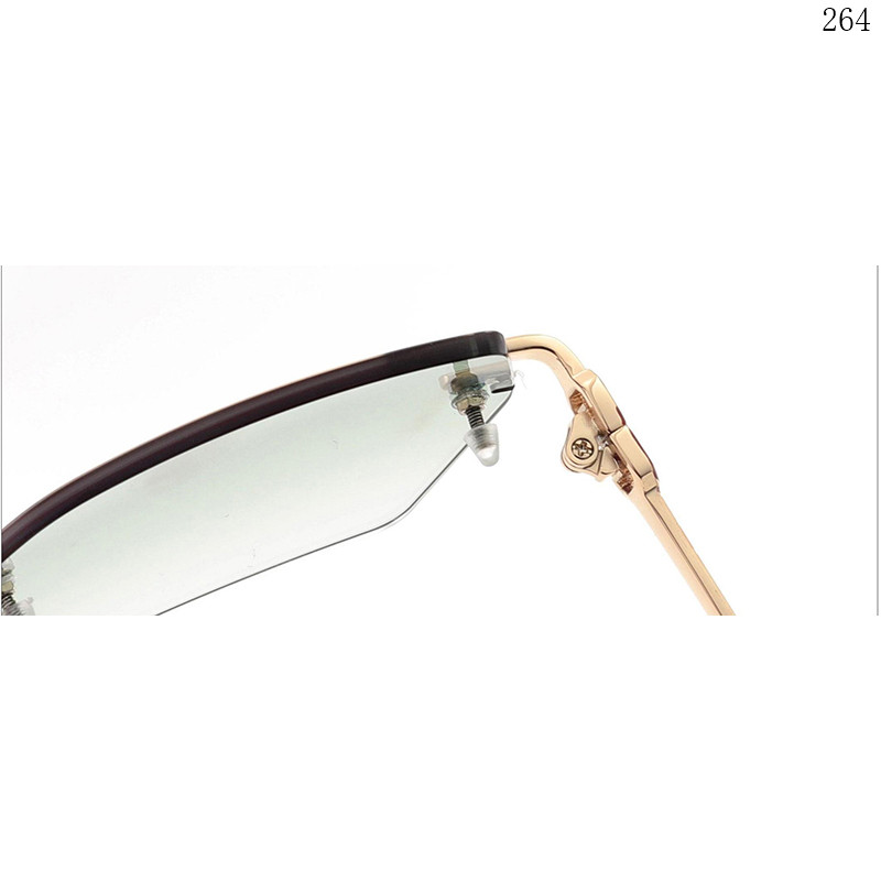 Dachuan Optical S25614 China Supplier New Arrivals Rimless Sunglass Frame with Metal Legs (5)