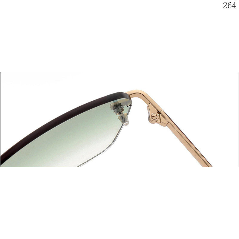 Dachuan Optical S25616 China Supplier High Fashion Rimless Sunglass Frame with Custom Made  (5)