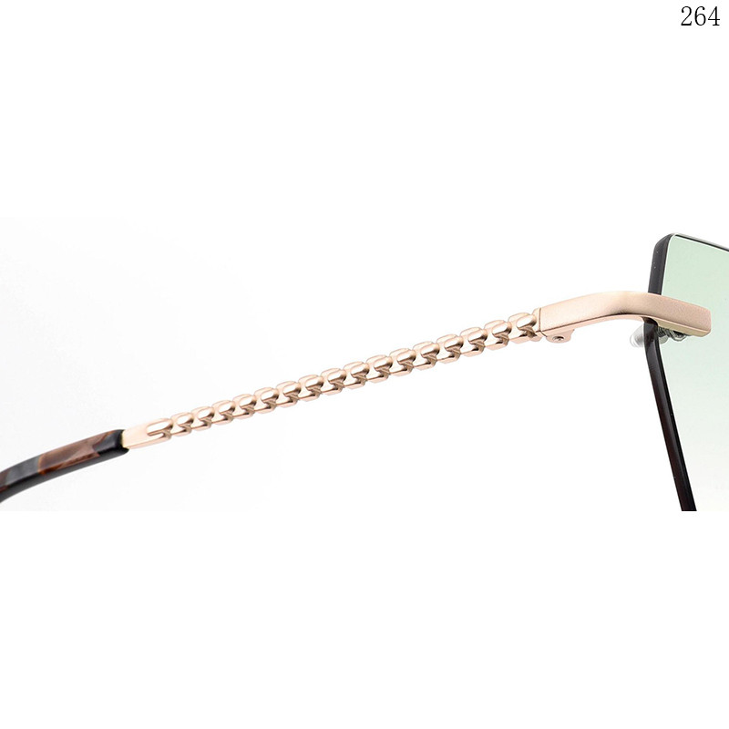 Dachuan Optical S25647 China Supplier Brand New Rimless Shades Sunglasses with Custom Orders (4)