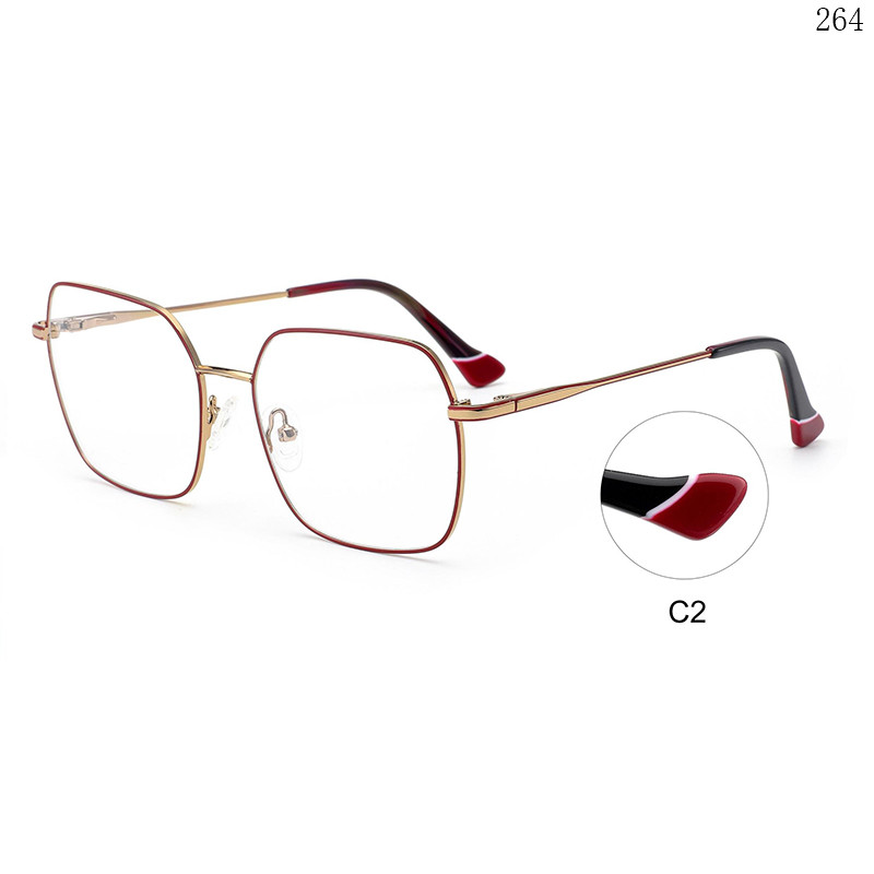 Dachuan Optical W26401 China Supplier New Popular Metal Eyewear Frames with Custom Brand (8)