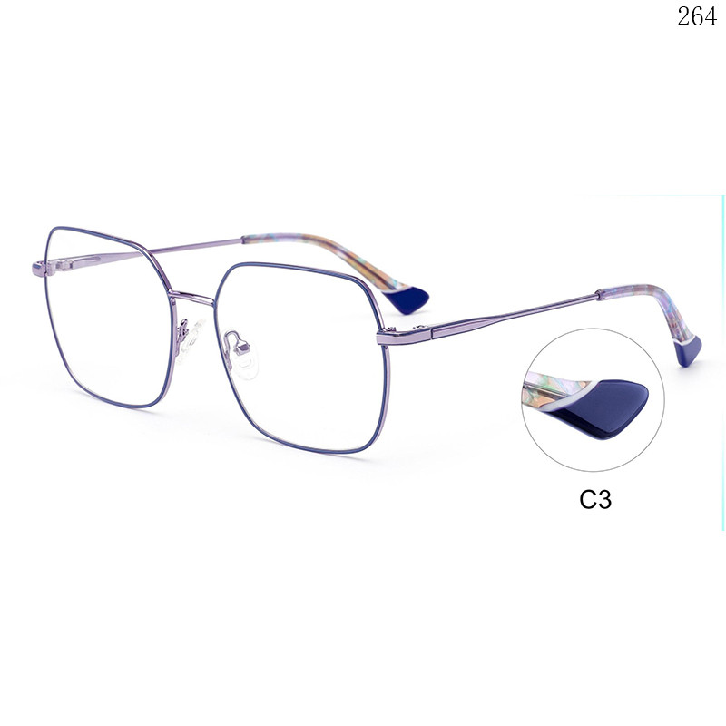 Dachuan Optical W26401 China Supplier New Popular Metal Eyewear Frames with Custom Brand (9)