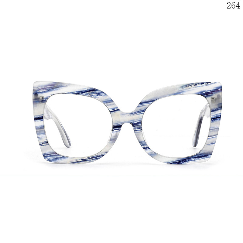 Dachuan Optical WA000487 China Supplier Good Quality  Acetate Spectacle Frames with Butterfly Frame (2)