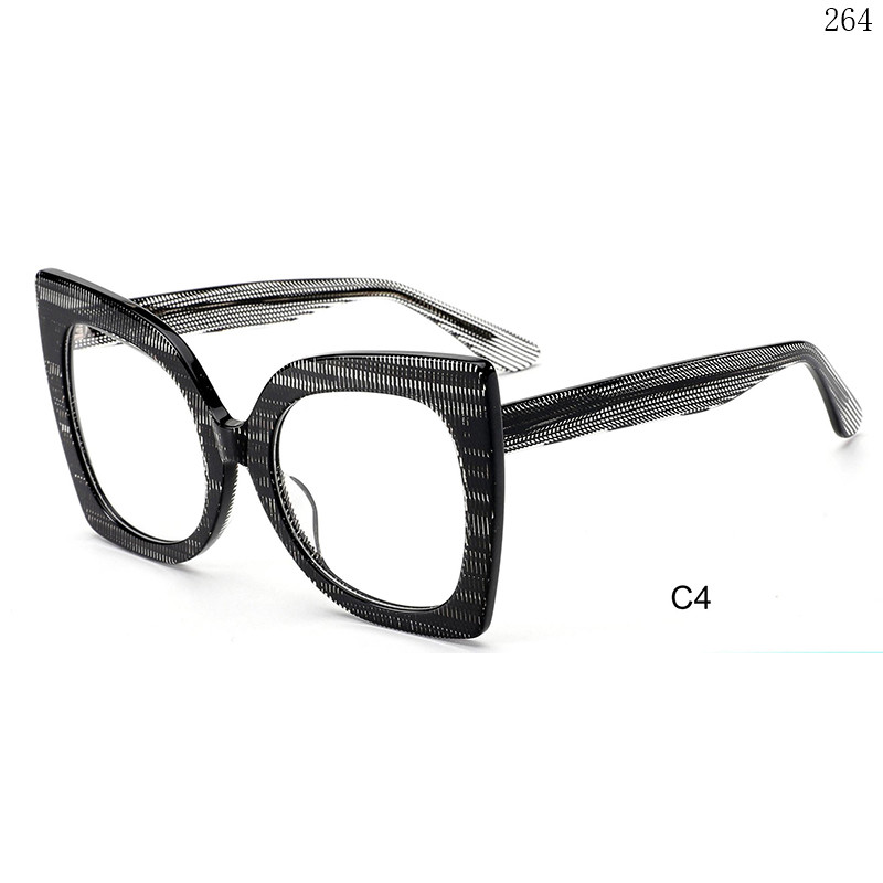 Dachuan Optical WA000487 China Supplier Good Quality  Acetate Spectacle Frames with Butterfly Frame (7)