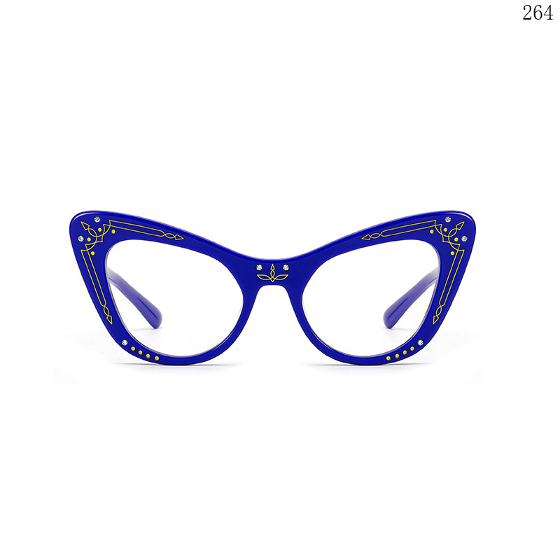 Dachuan Optical WA088899 China Supplier Women Design Acetate Spectacle Frames with Cateye Frame (2)